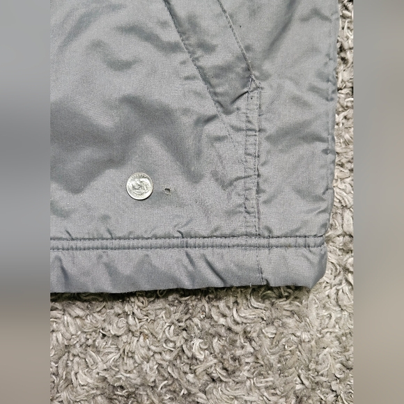 Vintage Nike Jacket Men’s Embroidered Swoosh Logo Gray Spell Out Full Zip Coat M - Picture 12 of 14